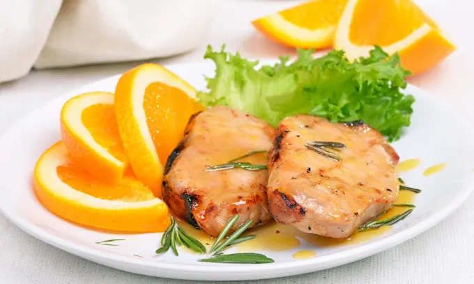 Cerdo en Salsa de Naranja